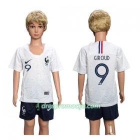 Francuska Dres Giroud 9 Dječji Gostujući Svjetsko prvenstvo 2018